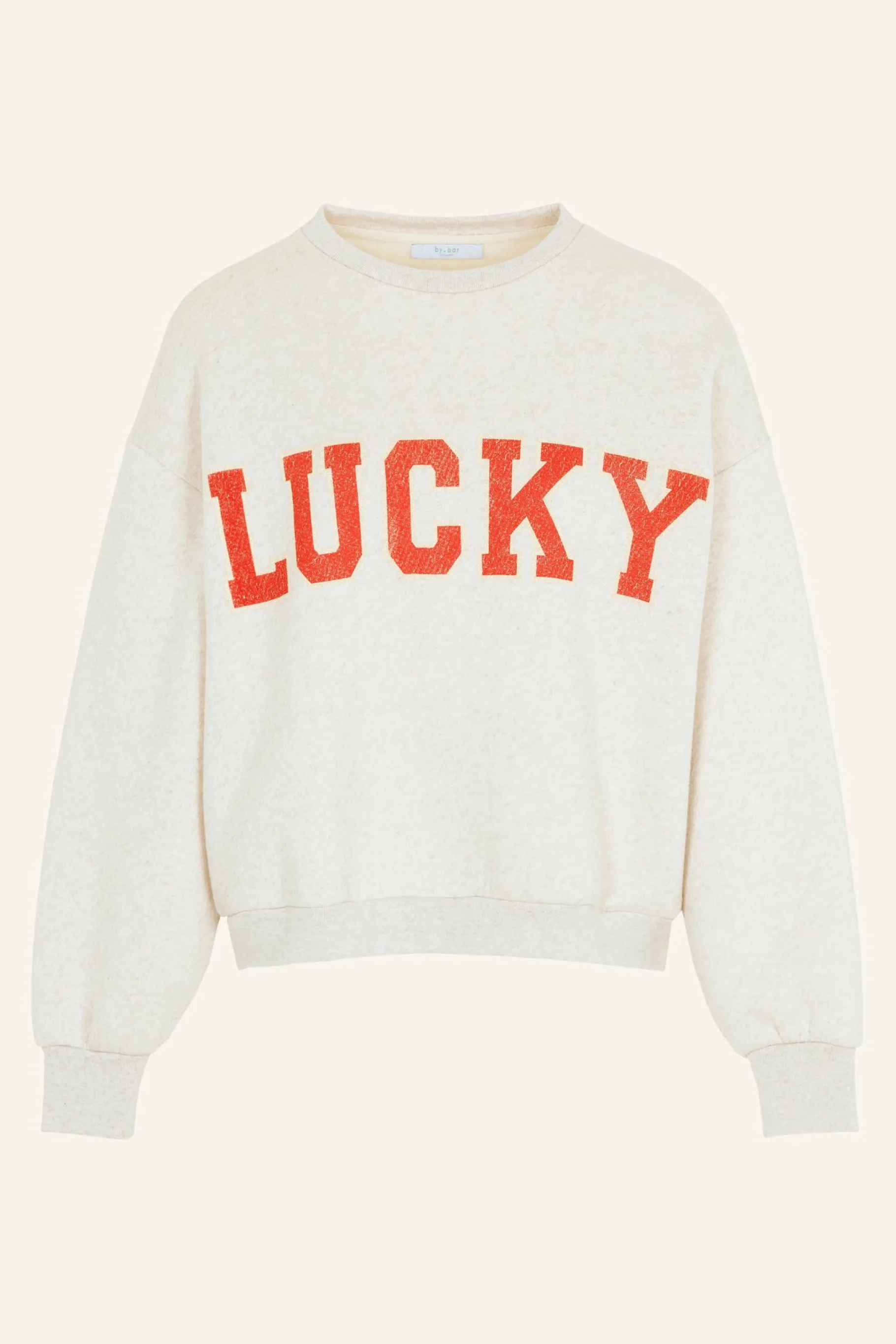 By bar Truien<Bibi Lucky Vintage Sweater Oyster-Melee